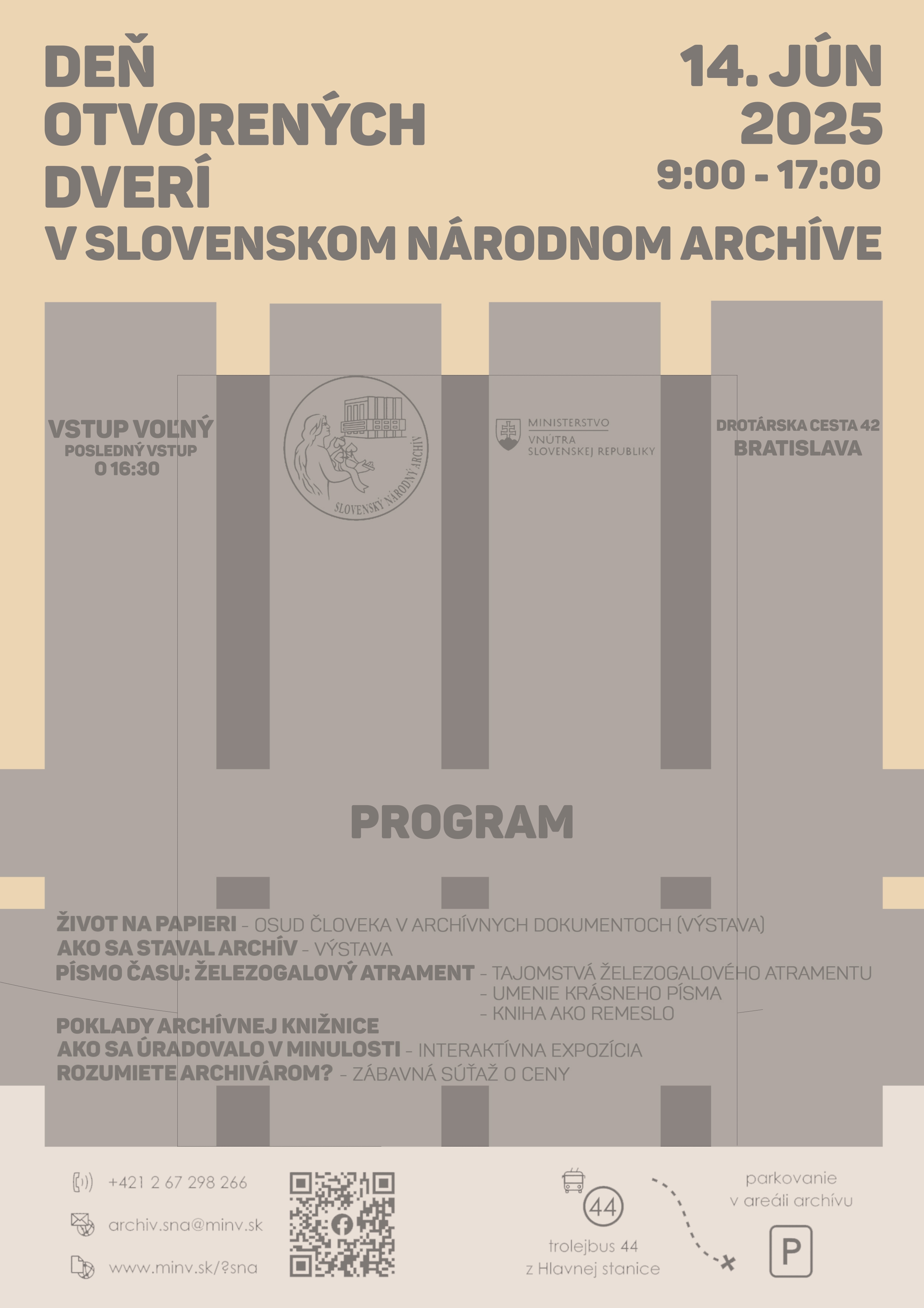 DOD v Slovenskom národnom archíve 2025
